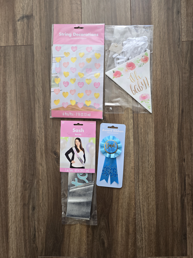 Baby Shower Decorations #freecycle