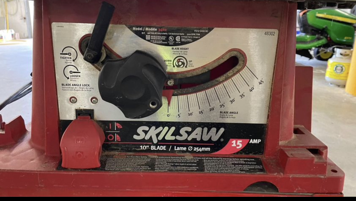 Table saw 10" - photo 2