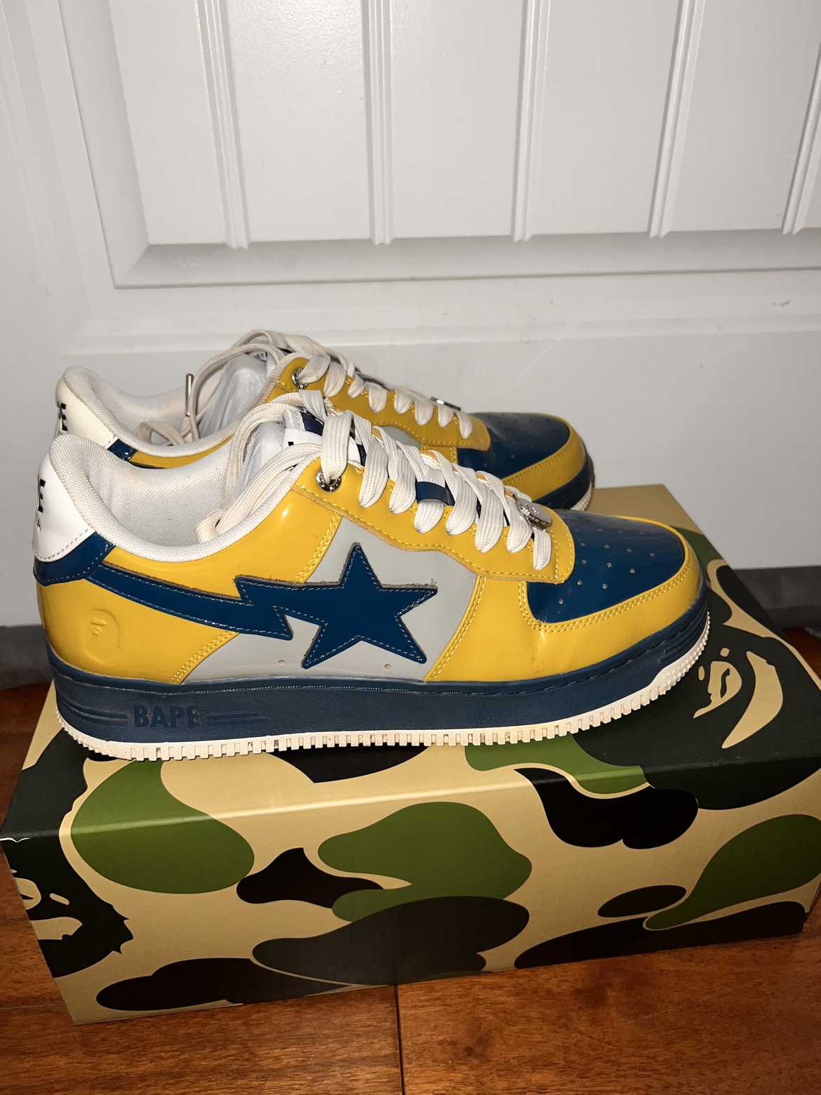 Bape Sta Nostalgic Blue Yellow image indicator(3)