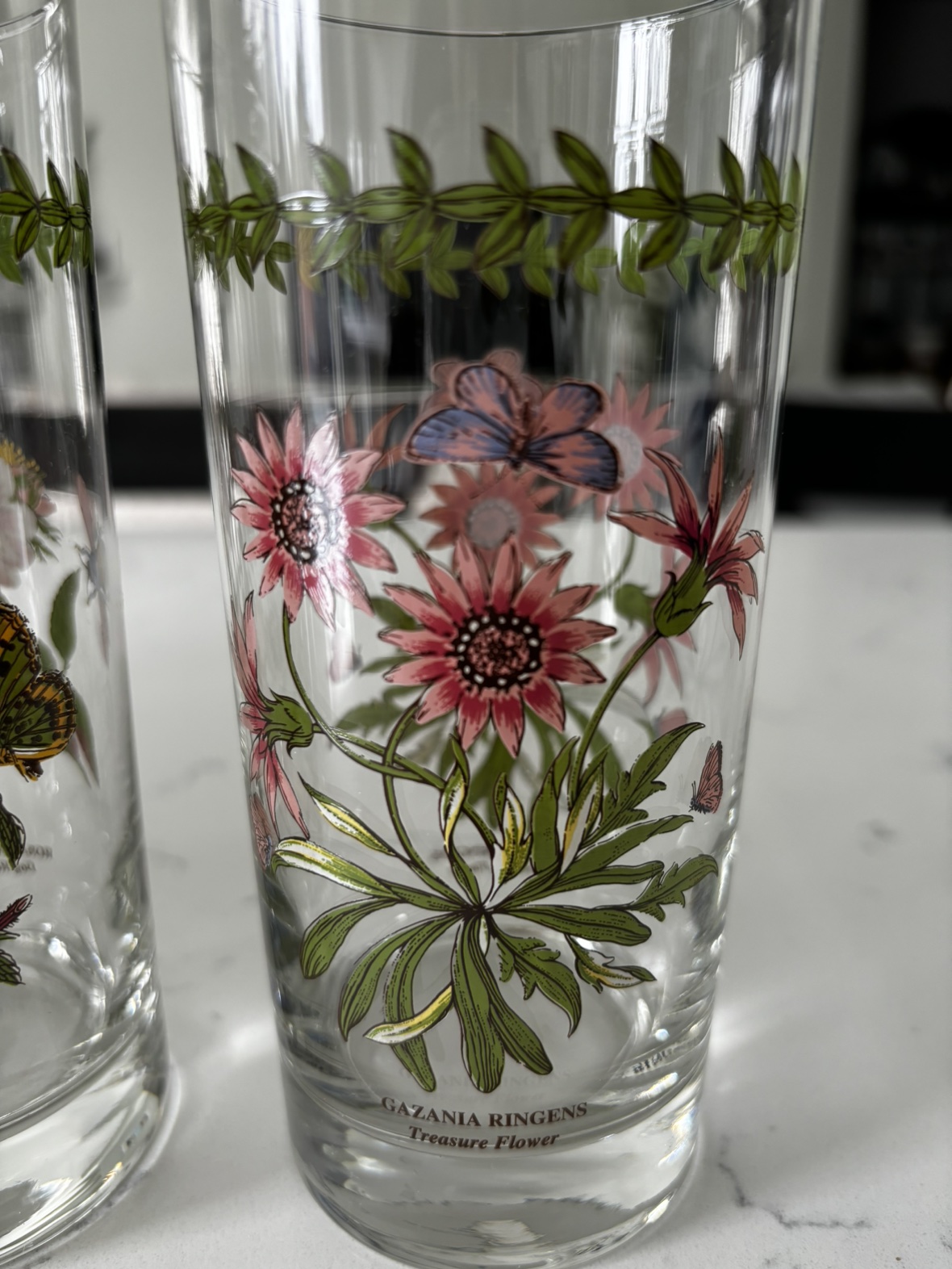 BRAND NEW - 4 Portmeirion glasses (15oz) image indicator(7)