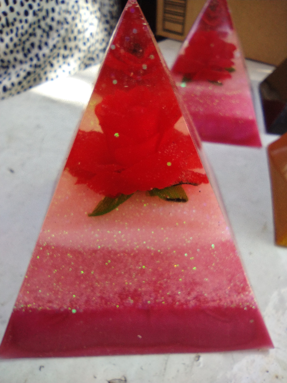 Handmade Rose Pyramids - photo 3