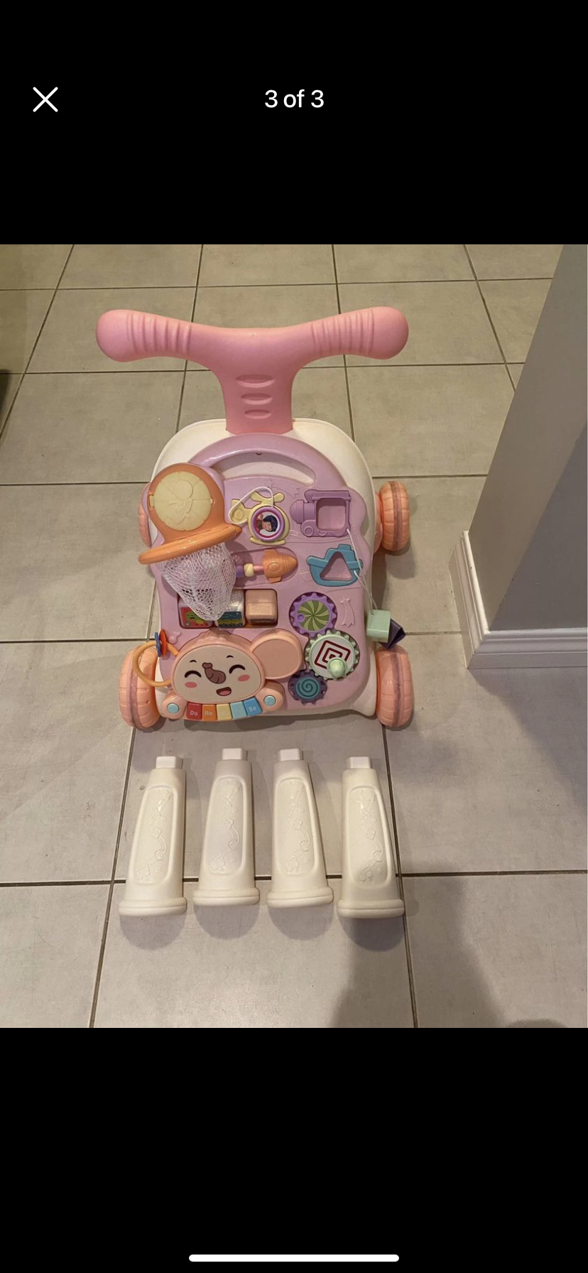 Baby walker / activity table - photo 3