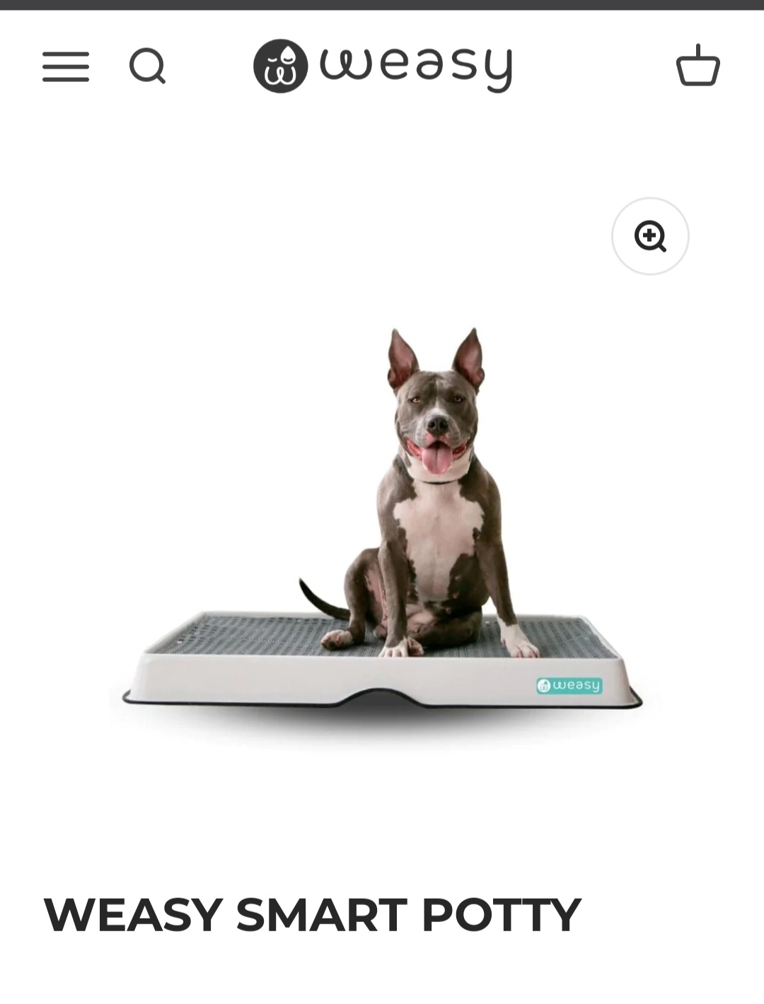 weasy smart potty for dogs