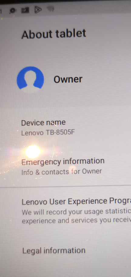Lenovo tab b 8505 f - photo 2