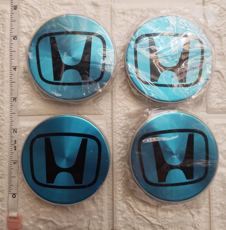 Honda oem silver center cap thumbnail