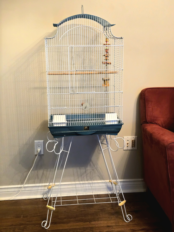 Prevue Medium Pagoda Roof BIRD CAGE w/ Stand, accessories 🥕 image indicator(2)