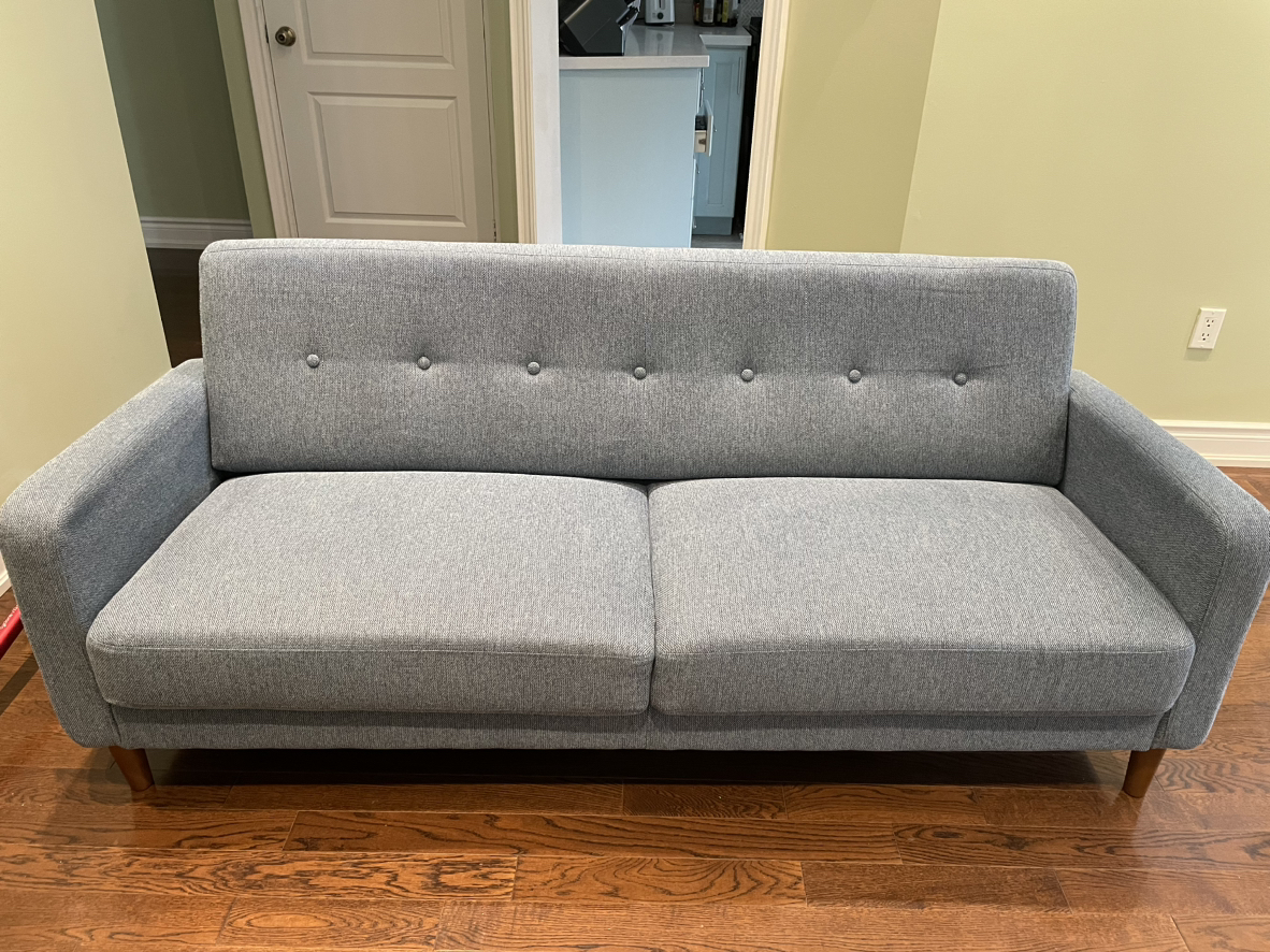 Beautiful sofa in light blue -450 image indicator(4)