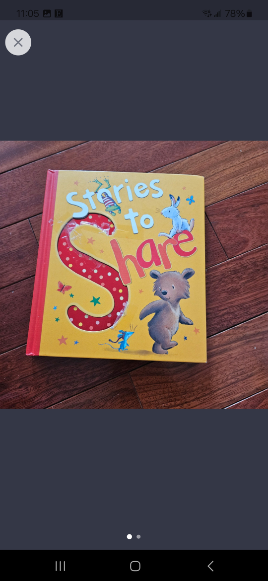 Hard cover children's story book