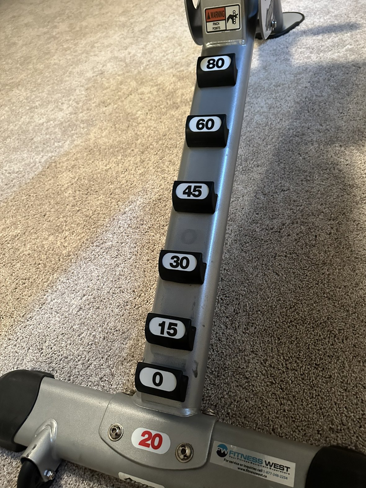 HOIST adjustable work-out bench - photo 5
