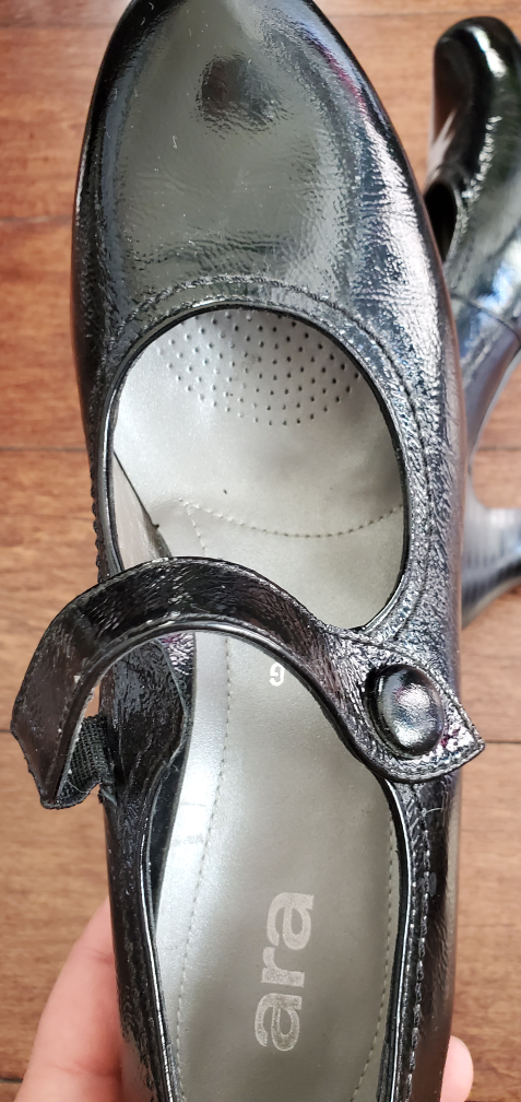 patent leather brand new shoes - photo 3