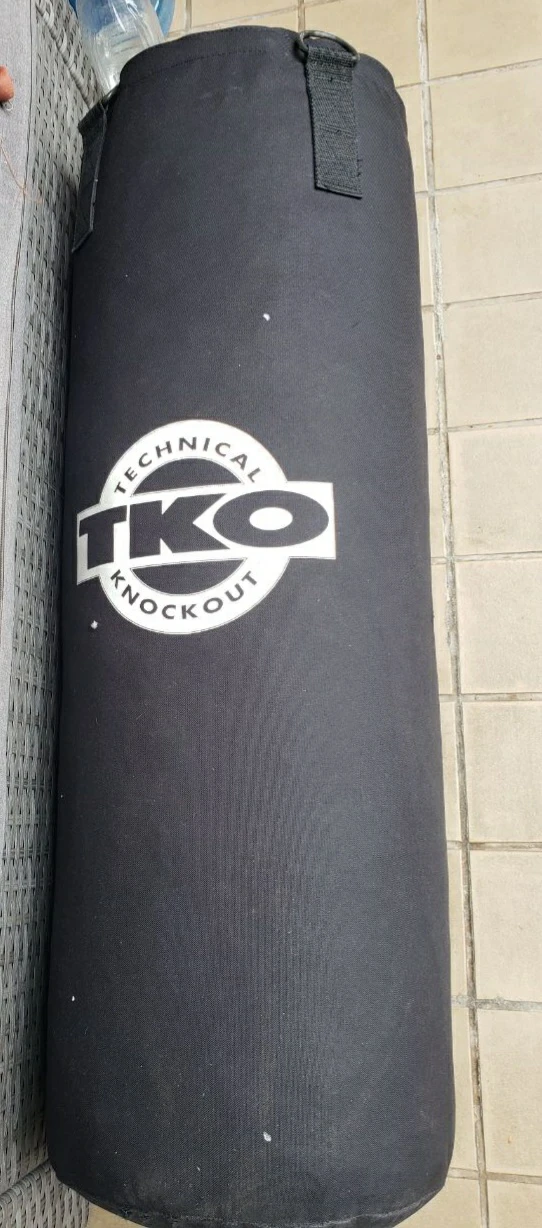 TKO punching bag with chain thumbnail