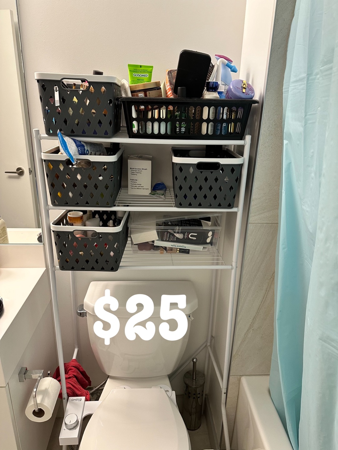 Bathroom organiser