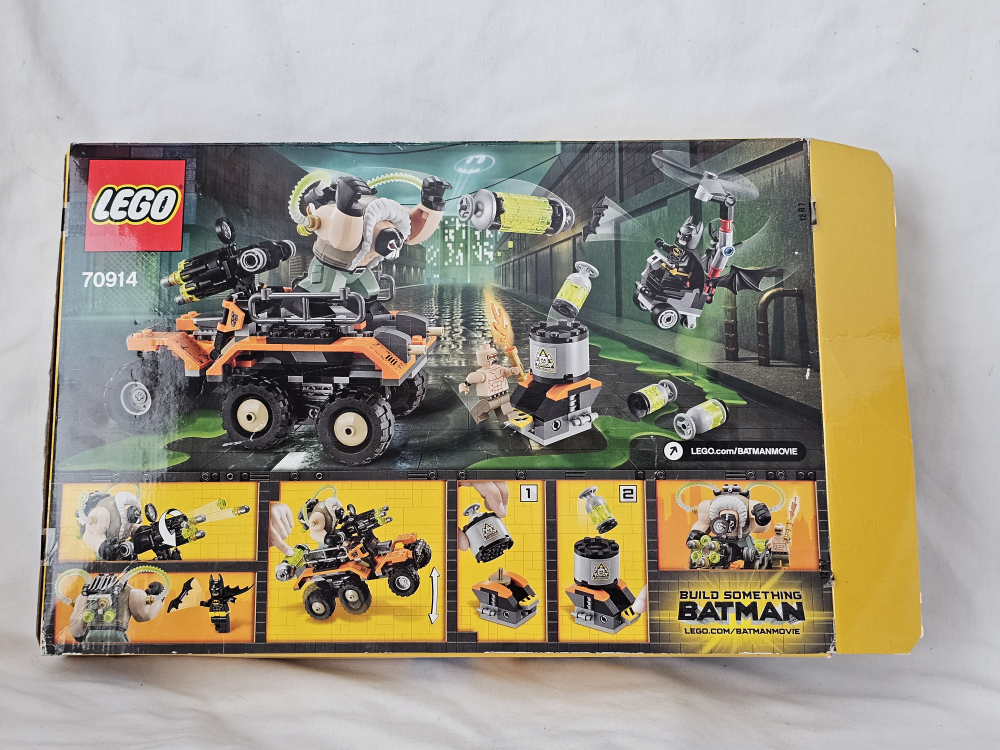 Lego 70914 Bane Toxic Truck Attack / BIGFIG Bane Box Damage image indicator(10)