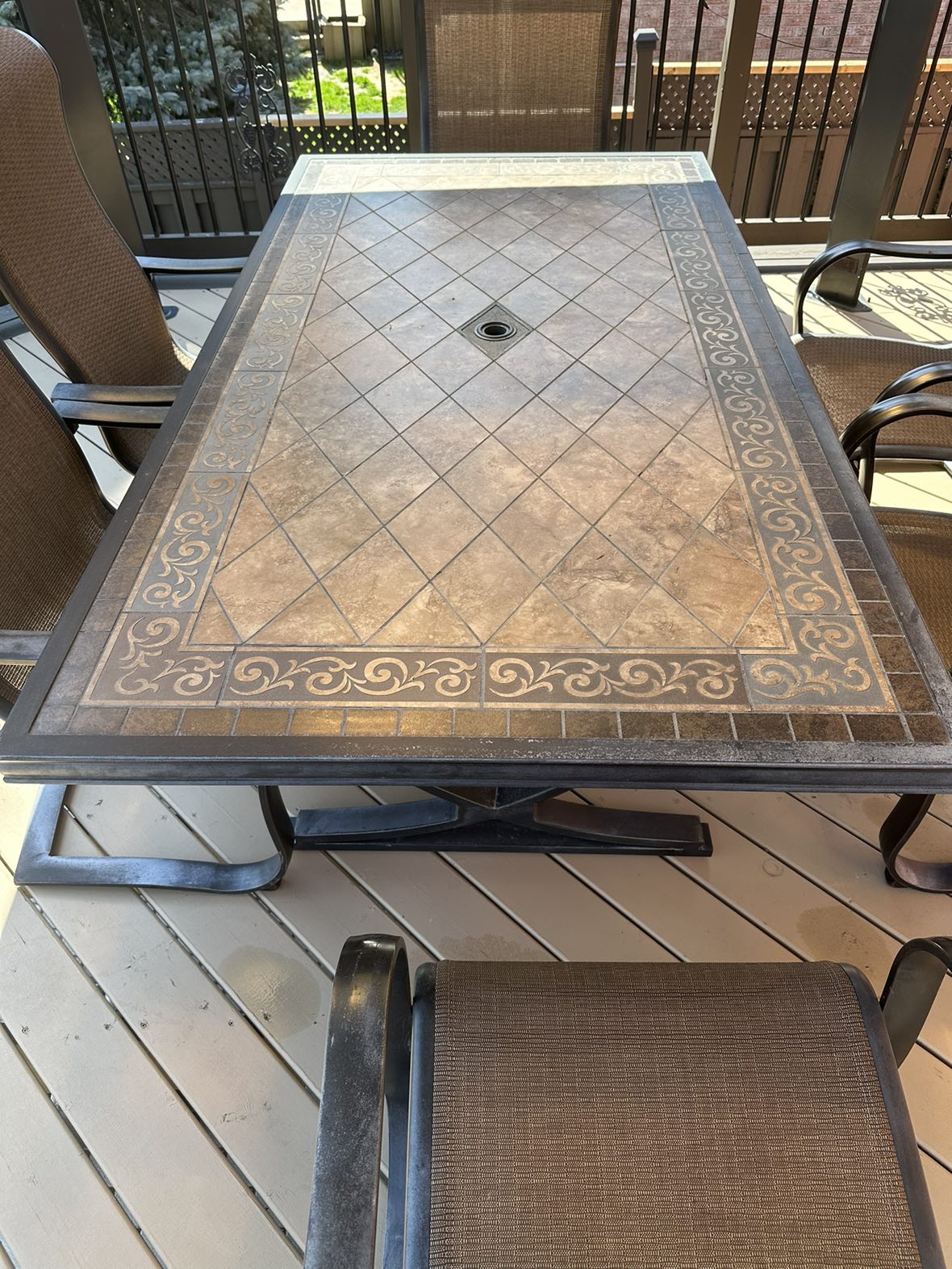 7pc Outdoor Dining Table - photo 2