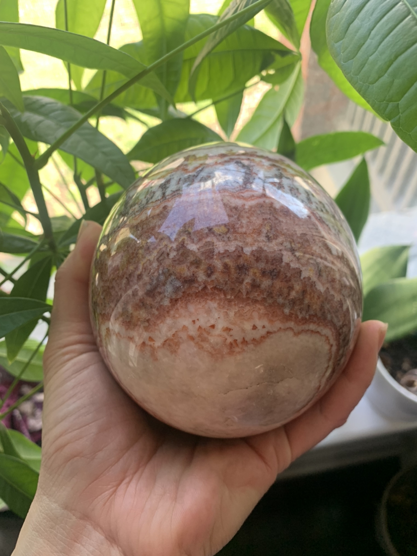 Large calcite egg - photo 3