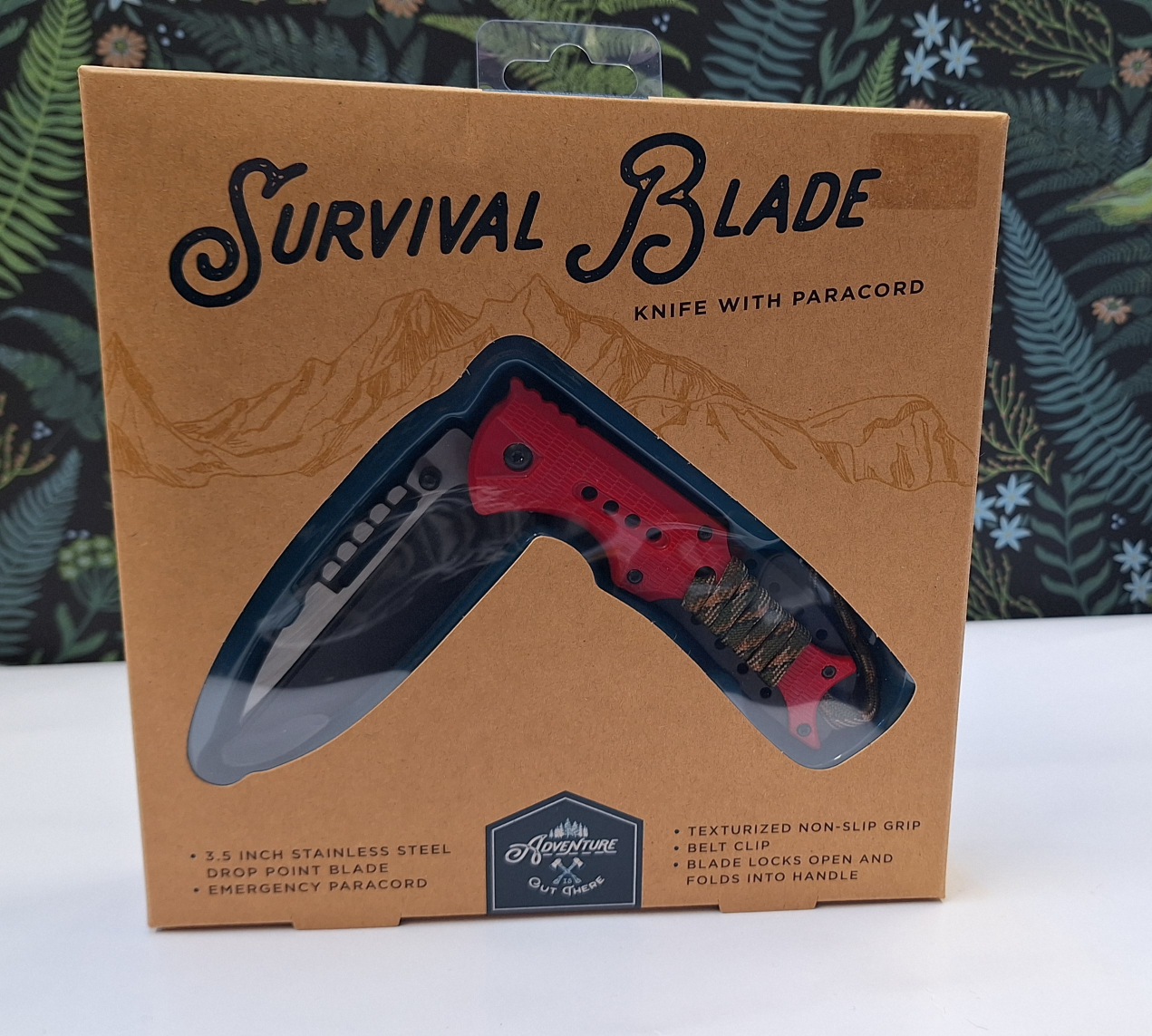 Survival Blade knife with Paracord image indicator(2)