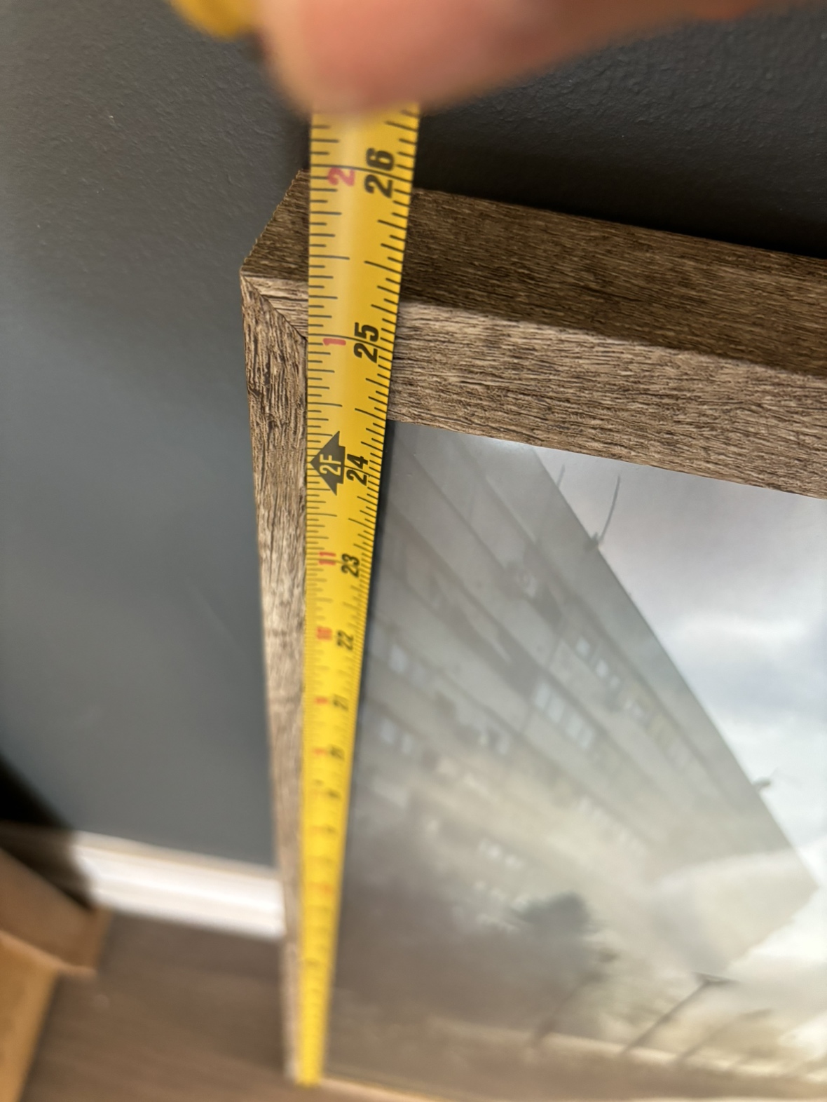 Last day: today | Wooden frame (removable picture) image indicator(4)