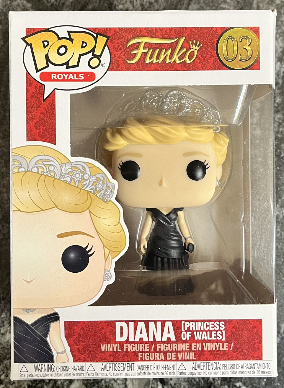 Funko POP! Royals #03 Diana Princess of Wales image indicator(2)