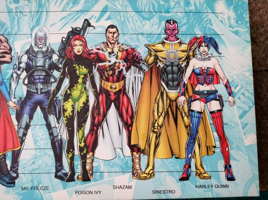 DC Comicwalls Justice League Panoramic Canvas Art 51" x 8" - photo 5