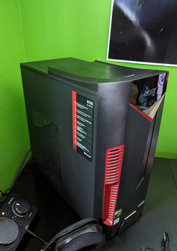 Acer Nitro VR ready PC with Extras 1660Ti  I7-9700 Upgraded Ram - photo 5