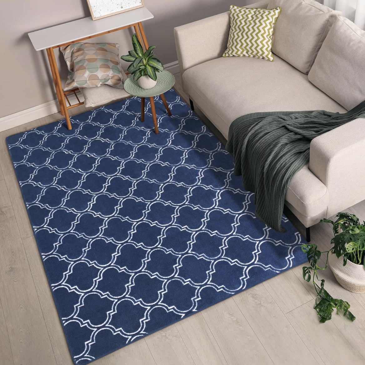 Geometric Modern Area Rug 5x7