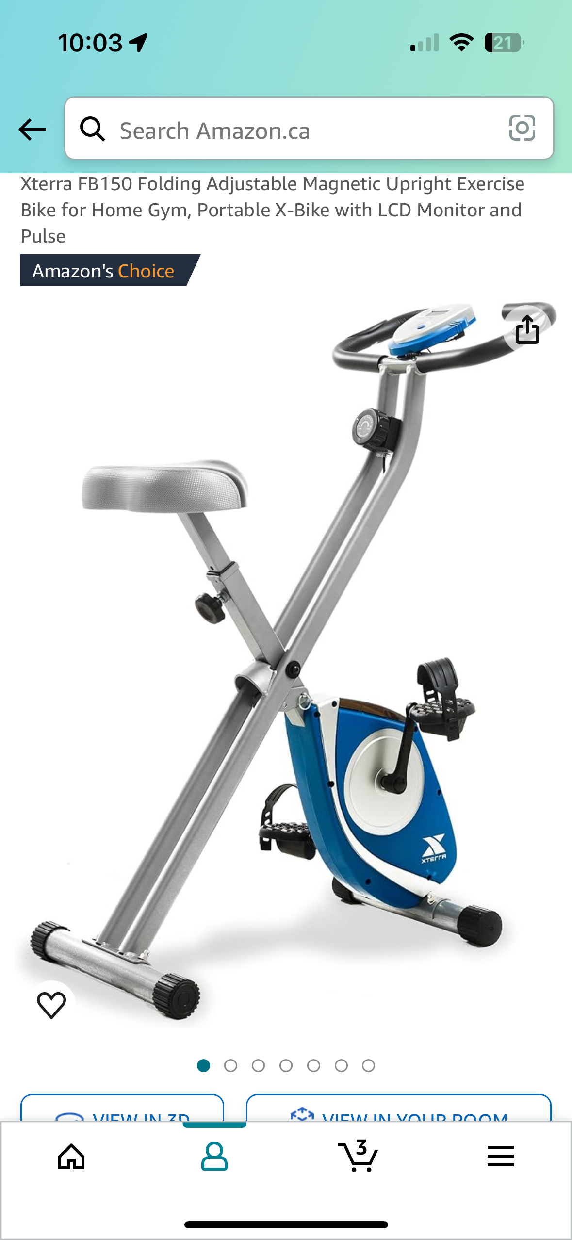 XTerra Excersize Bike thumbnail