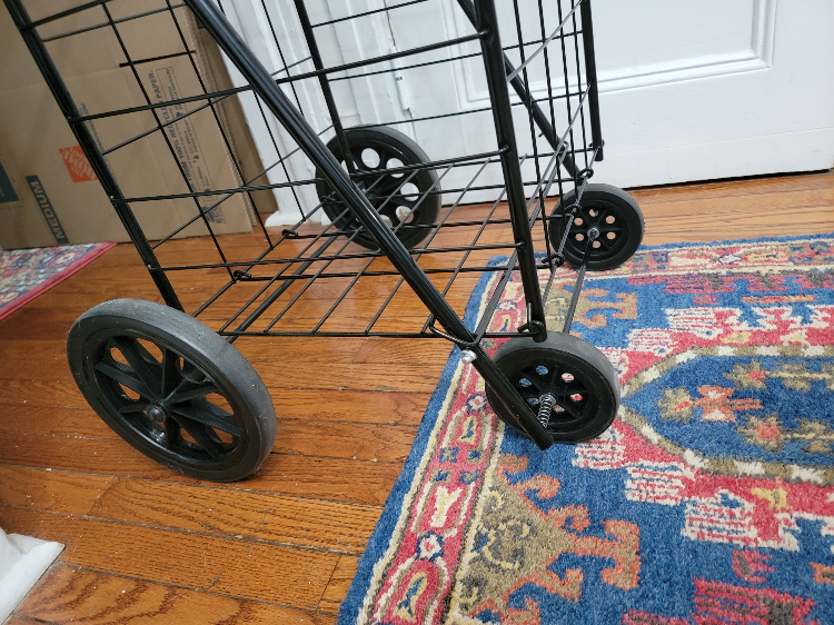 4-wheel, foldable shopping cart - photo 3