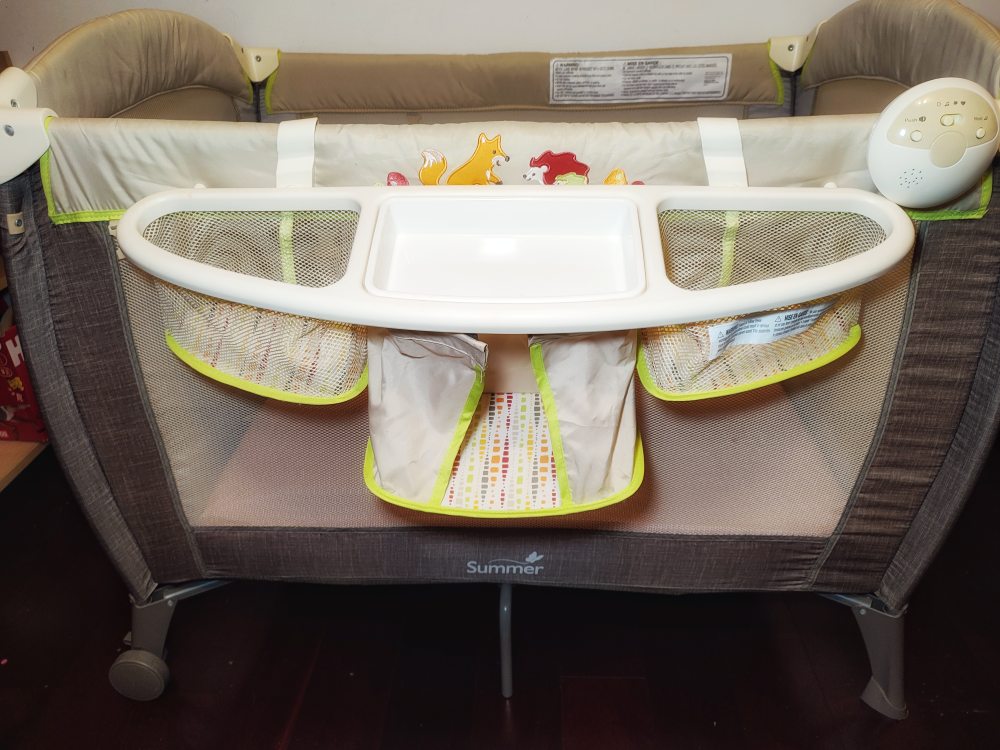 Baby playpen and bassinet + Mattress included image indicator(5)