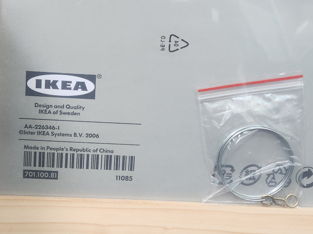 Ikea RAM Wood Photo frame image indicator(4)