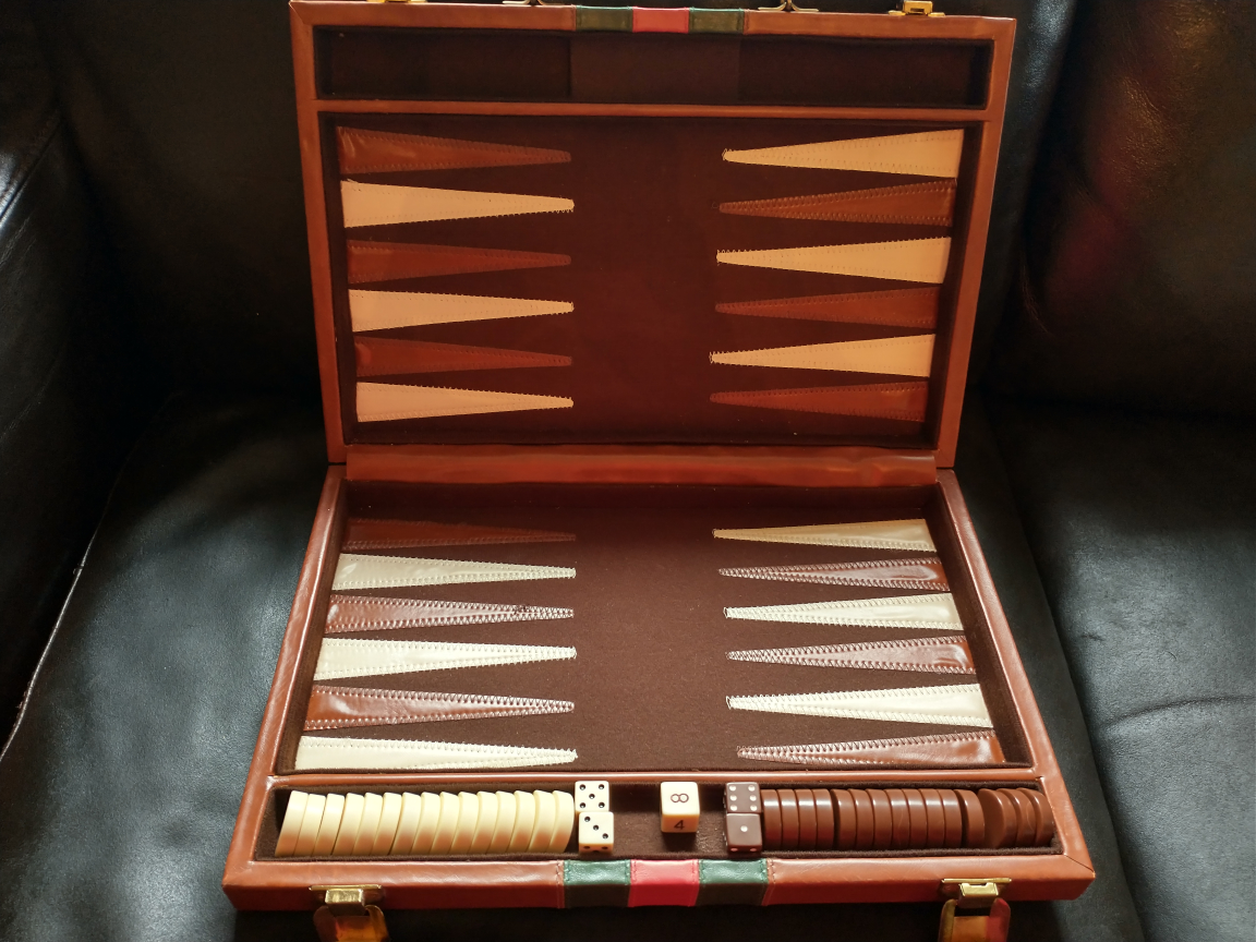 Backgammon set in case image indicator(3)