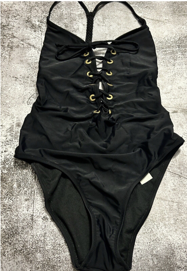 Abercrombie & Fitch Lace Up Swimsuit One Piece image indicator(3)
