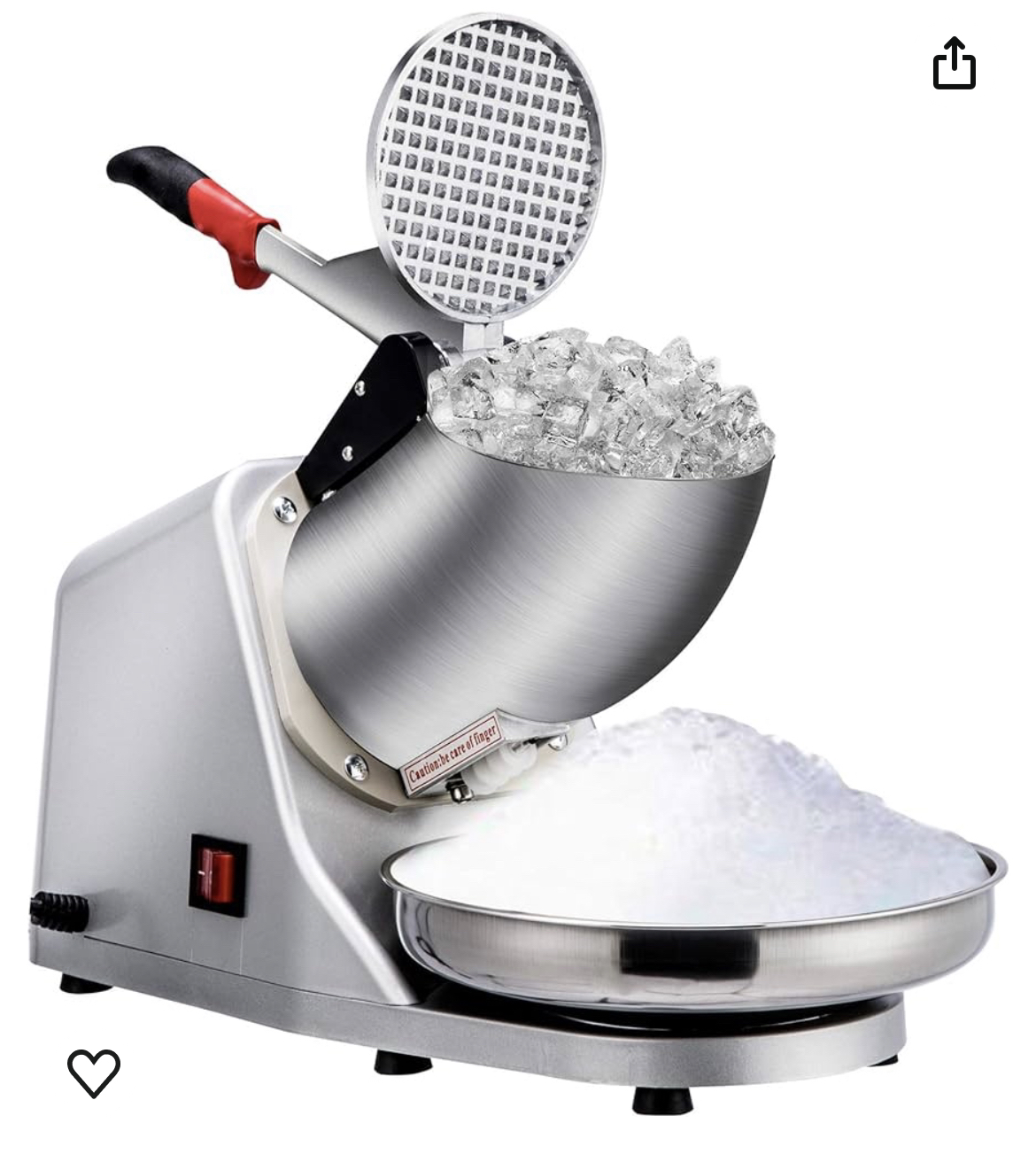 NEW ICE CRUSHER