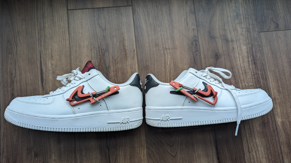 Nike Air Force 1 Low Carabiner Swoosh Red - photo 3