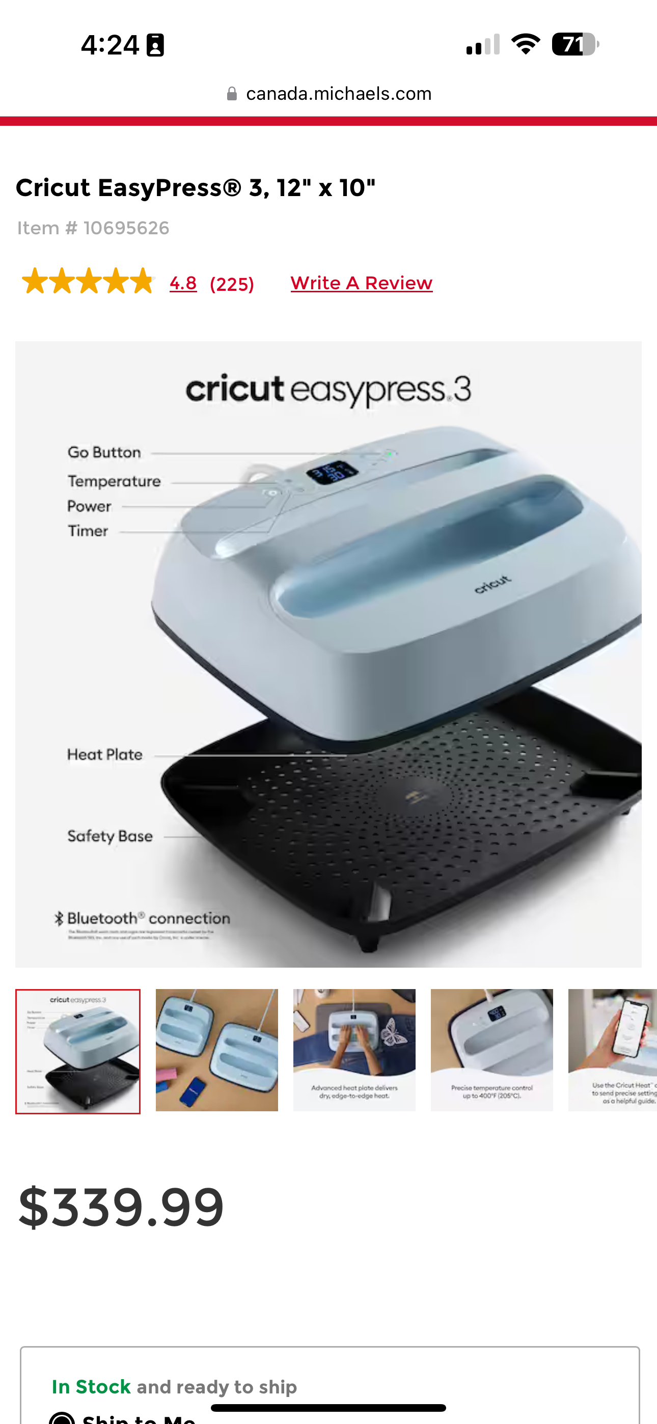 Cricut Heat Press image indicator(2)