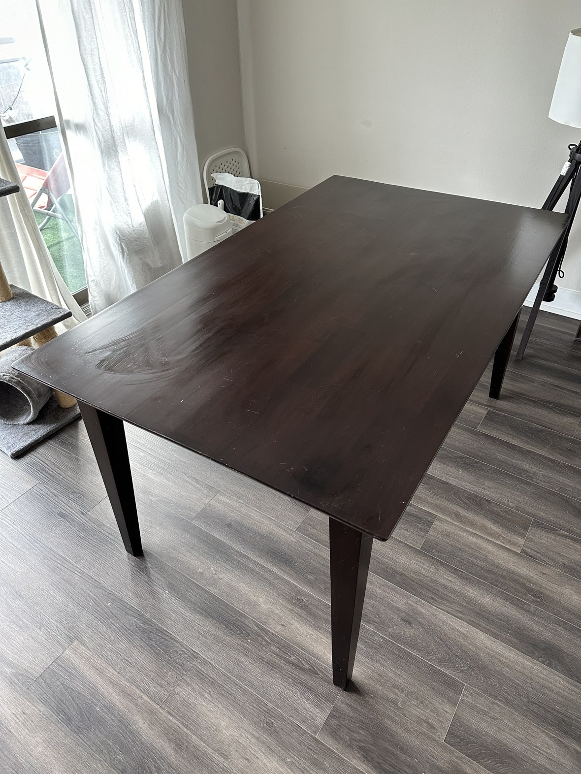 Solid Wood Dining Table - photo 3