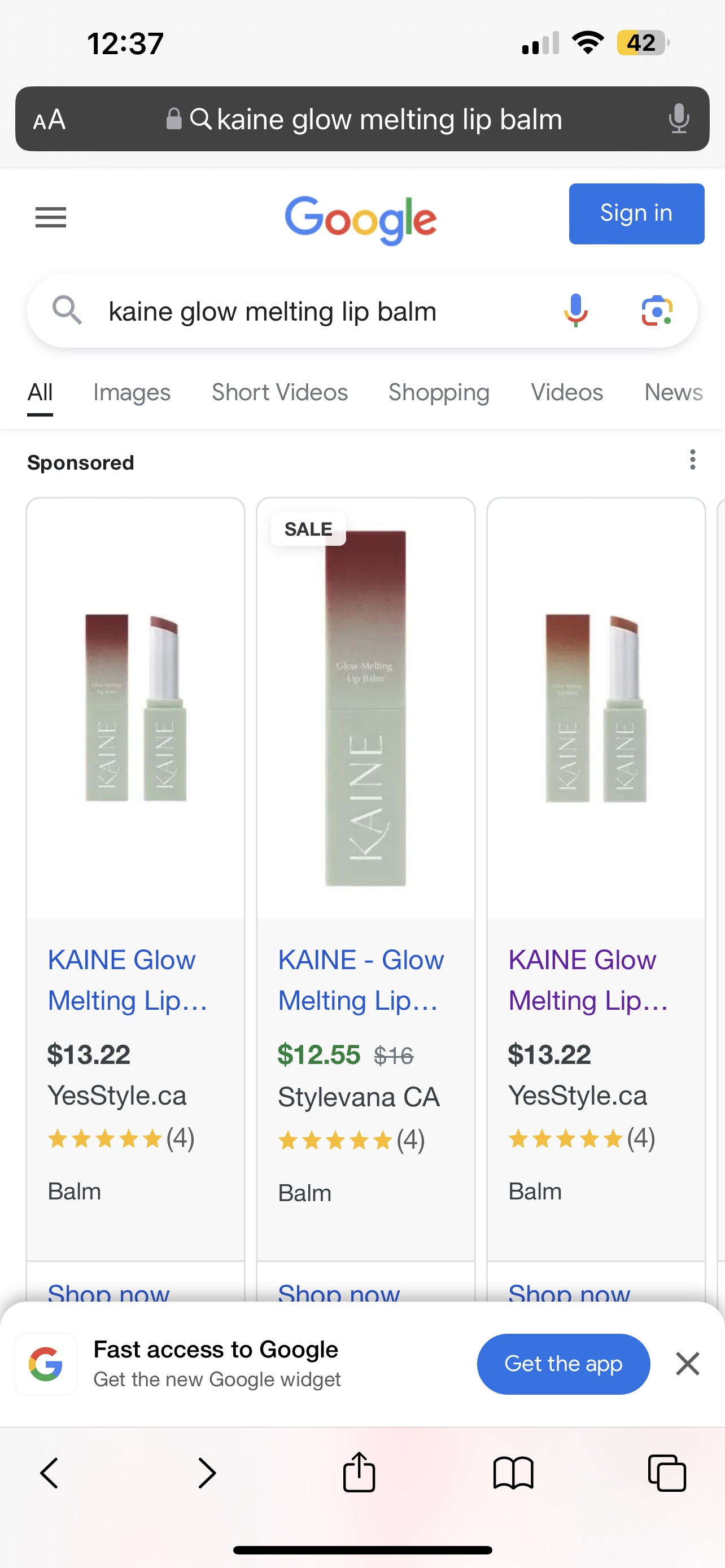 Kaine Cleanser/Toner/Serum/Lip Balm/Sunscreen Korean Skincare image indicator(5)