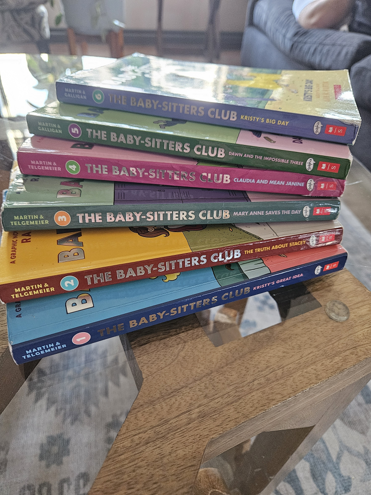 the baby-sitters club series. 1-6