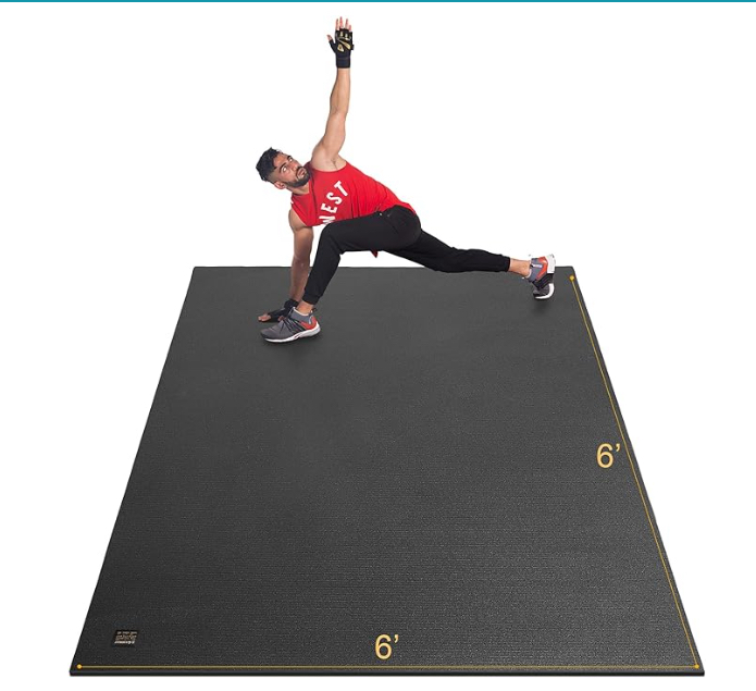 Exercise mat 6’x6’x7mm