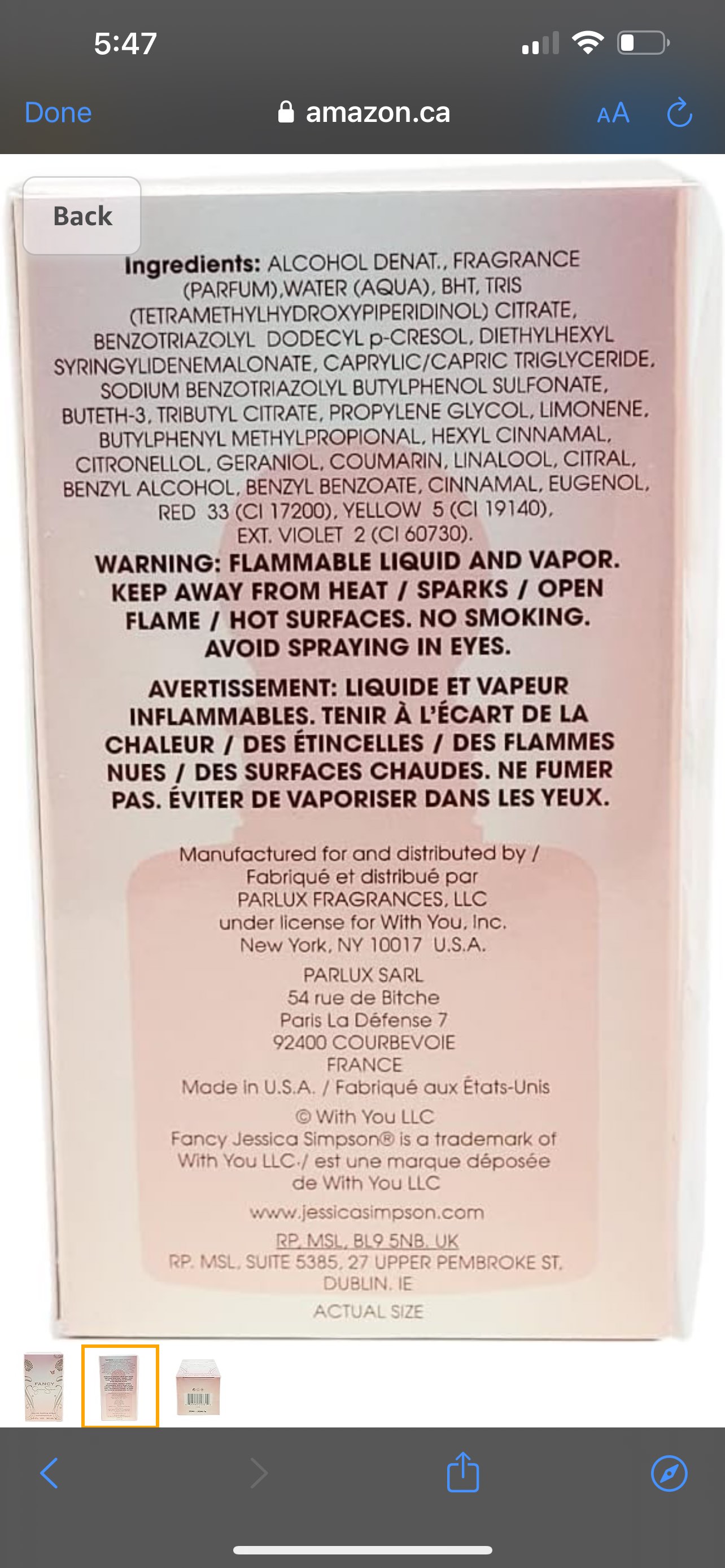 Jessica Simpson - Fancy Perfume image indicator(3)