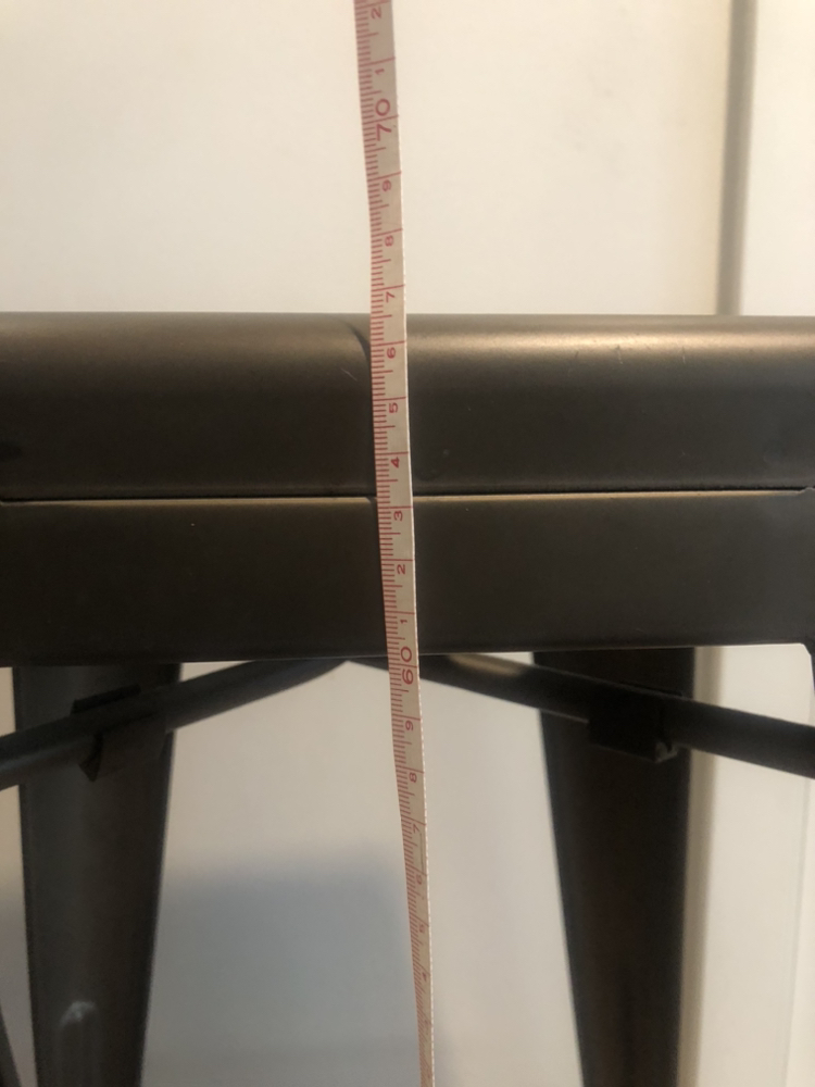 Structube HUDSON counter-height stools in Graphite (set of two) image indicator(5)