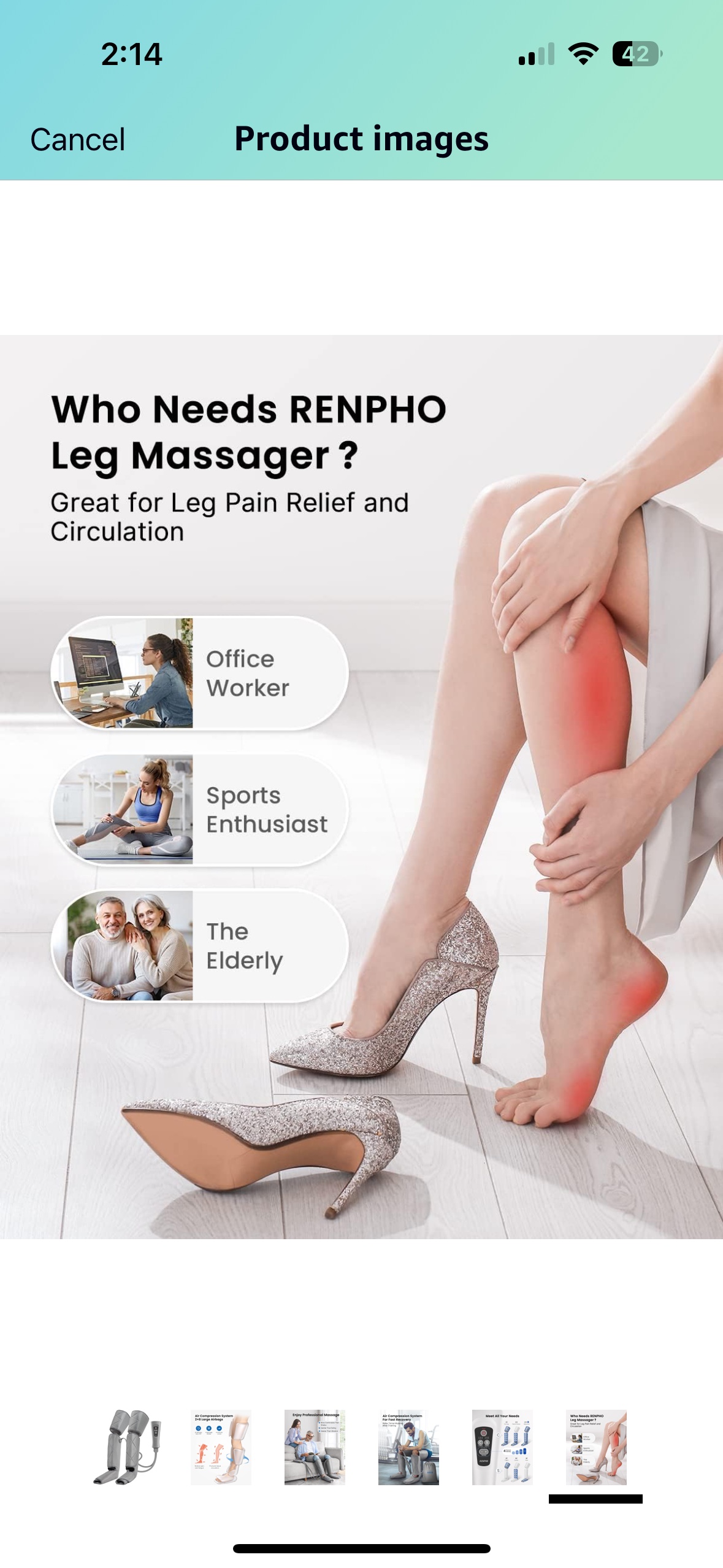 Aeria ultimate massager image indicator(5)