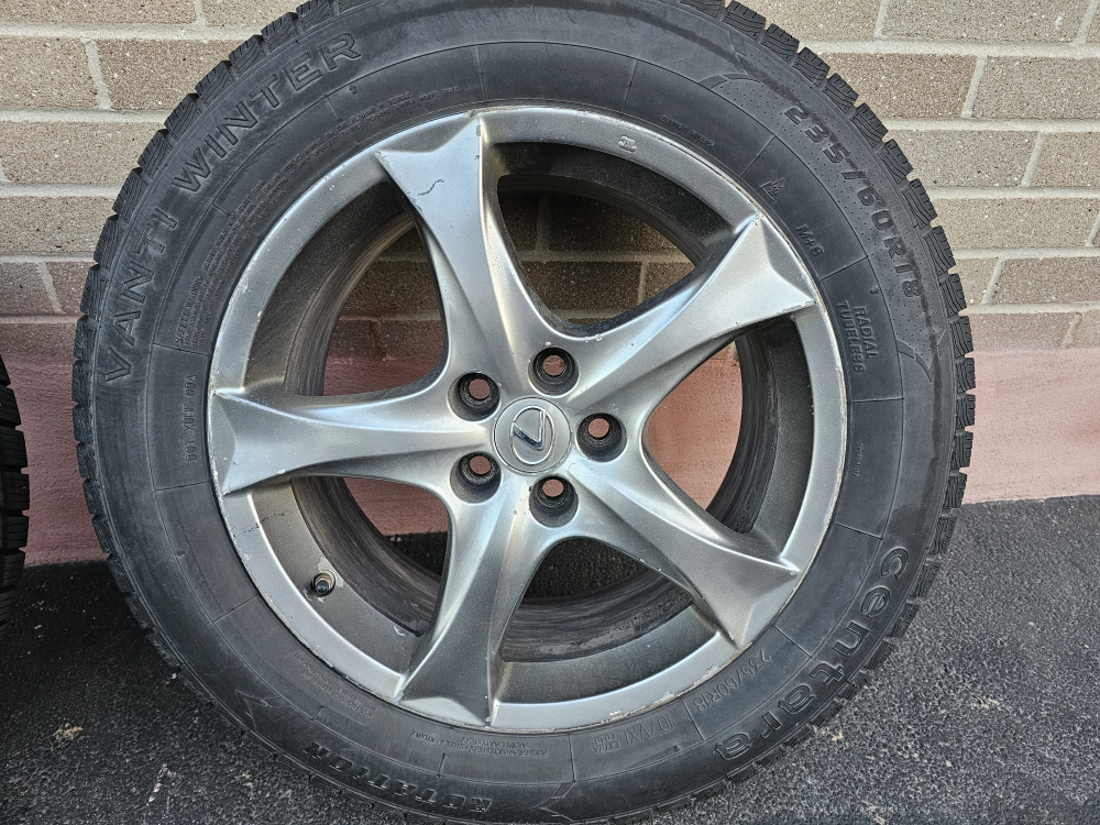 Lexus RX350 winter tires + rims - photo 2