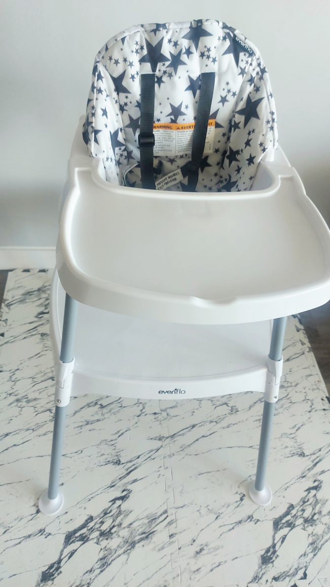 !!GREAT DEAL!!Almost New Evenflo 4-in-1convertible High chair image indicator(3)