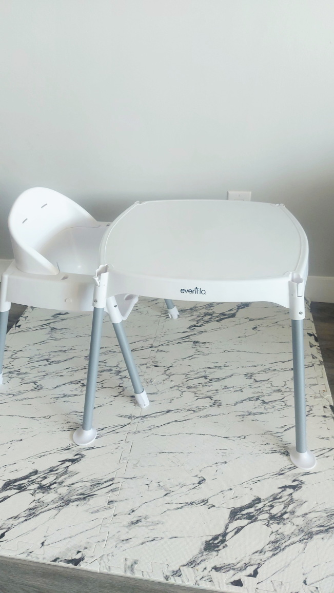 !!GREAT DEAL!!Almost New Evenflo 4-in-1convertible High chair image indicator(5)