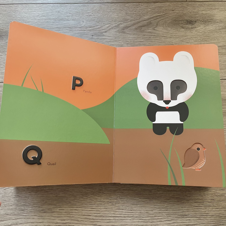 Baby ABC Touch And Feel Book, Alphabet Sensory Book For Toddlers image indicator(2)