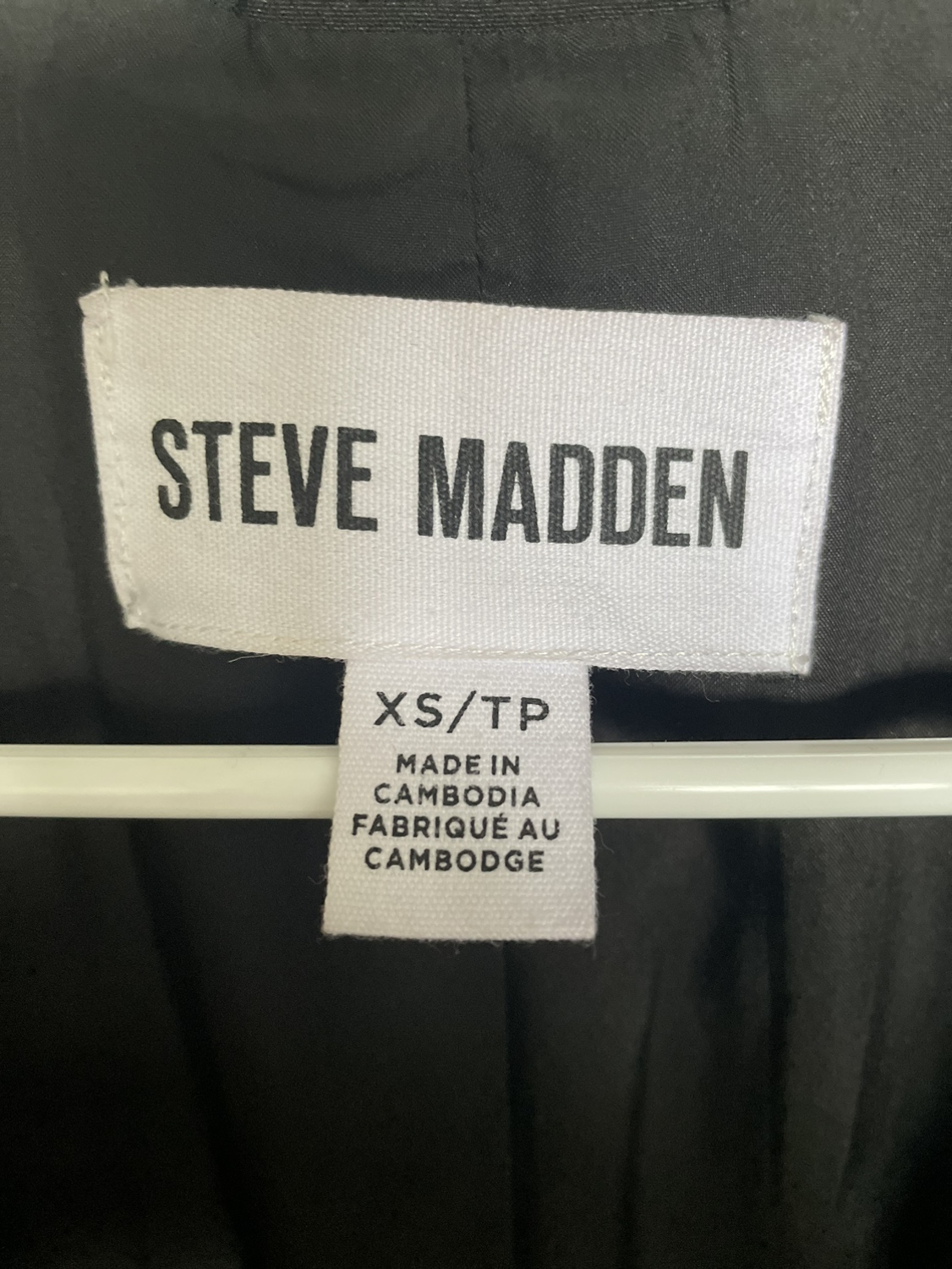 Steve Madden black blazer image indicator(2)