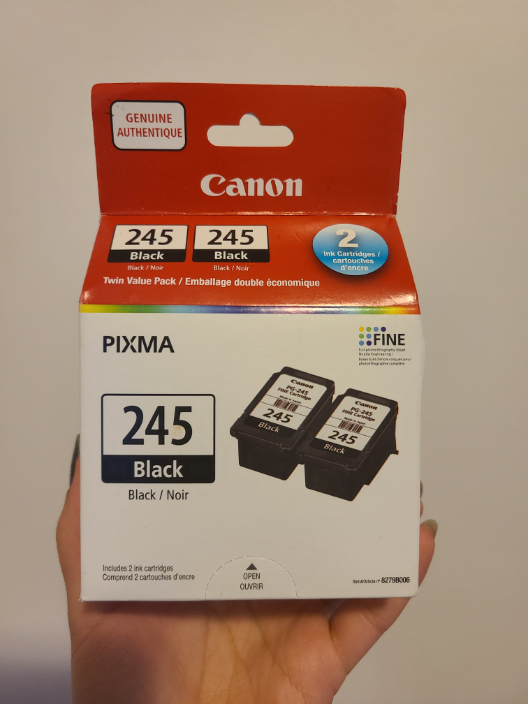 Brand new Canon Ink Cartridges (twin)