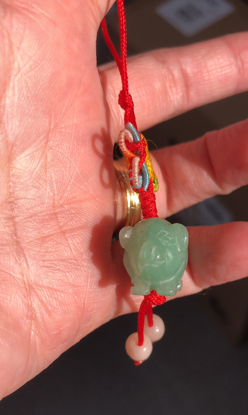 Vintage Jade Chinese Good Luck Charm image indicator(3)