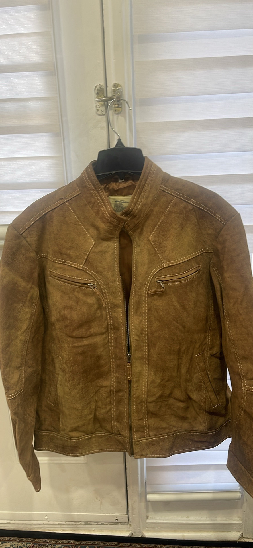 Burberry London leather jacket image indicator(3)