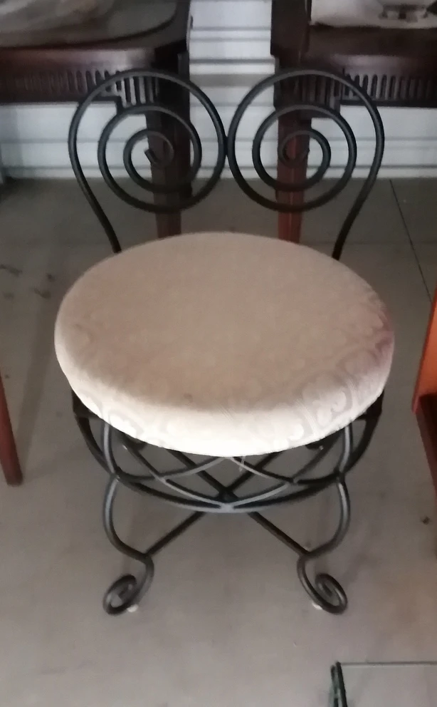 Wrought Iron Fancy Chair